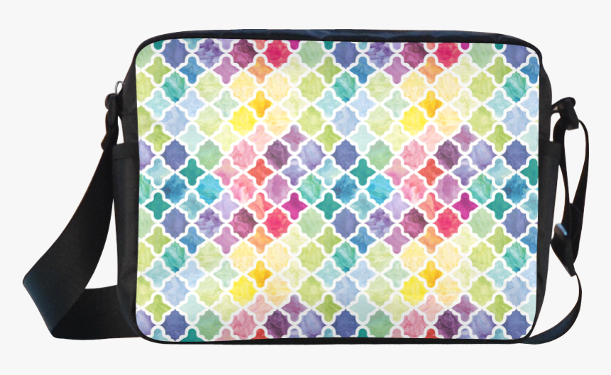 Watercolor Pattern Classic Cross-body Nylon Bags - Shoulder Bag, HD Png Download