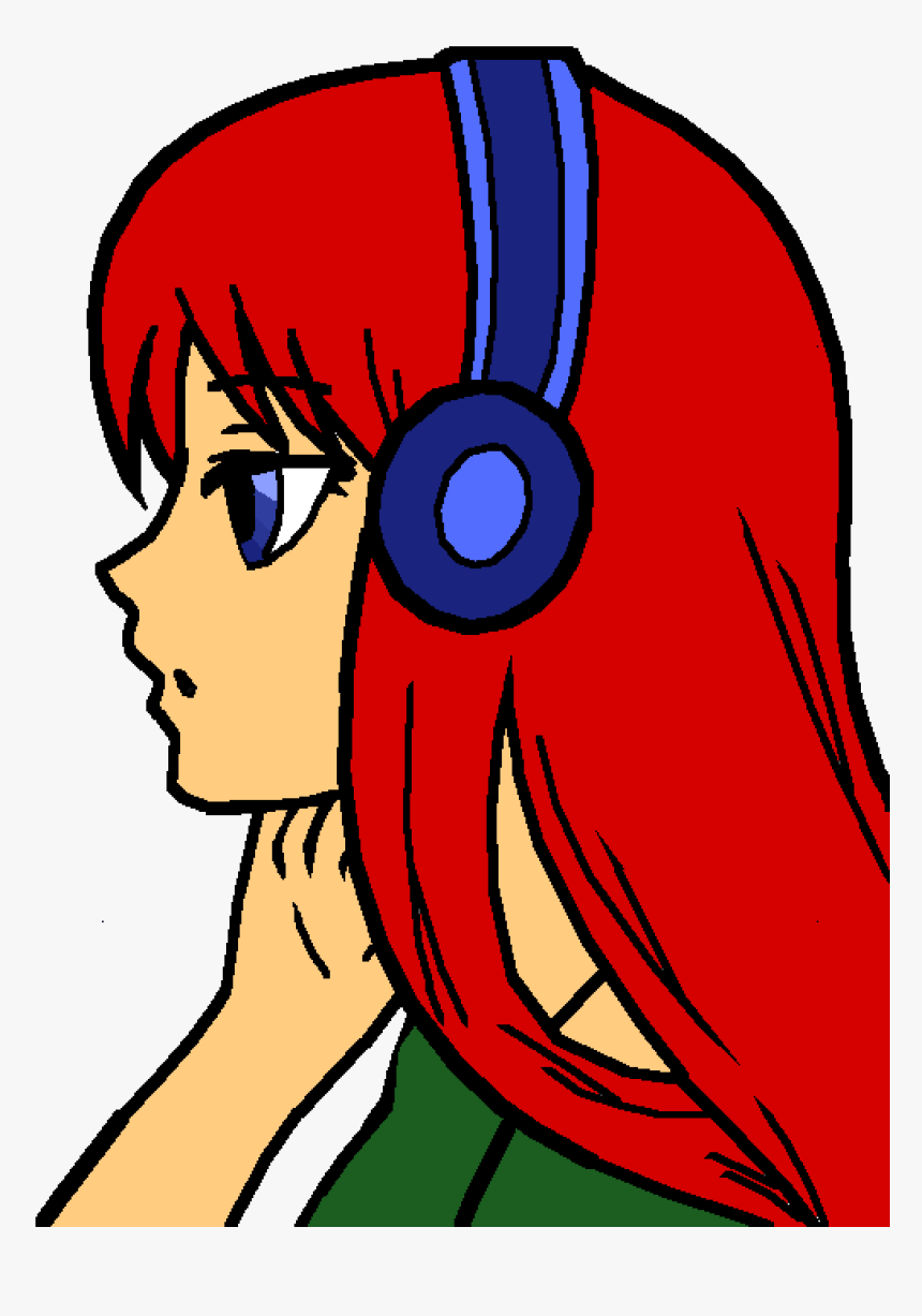Girl Who Loves Music, HD Png Download