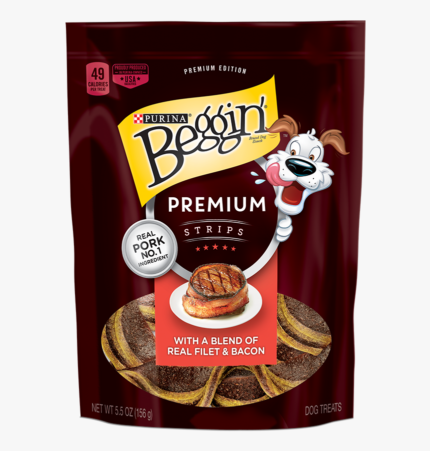Black Label Purina Beggin, HD Png Download