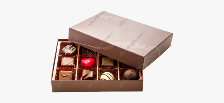 Custom Chocolate Boxes Uk-4 - Small Box Of Chocolate, HD Png Download