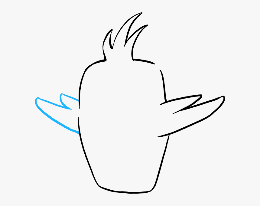 How To Draw Foxy From Five Days At Freddy S - Line Art, HD Png Download