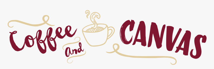 Coffee And Canvas - Calligraphy, HD Png Download
