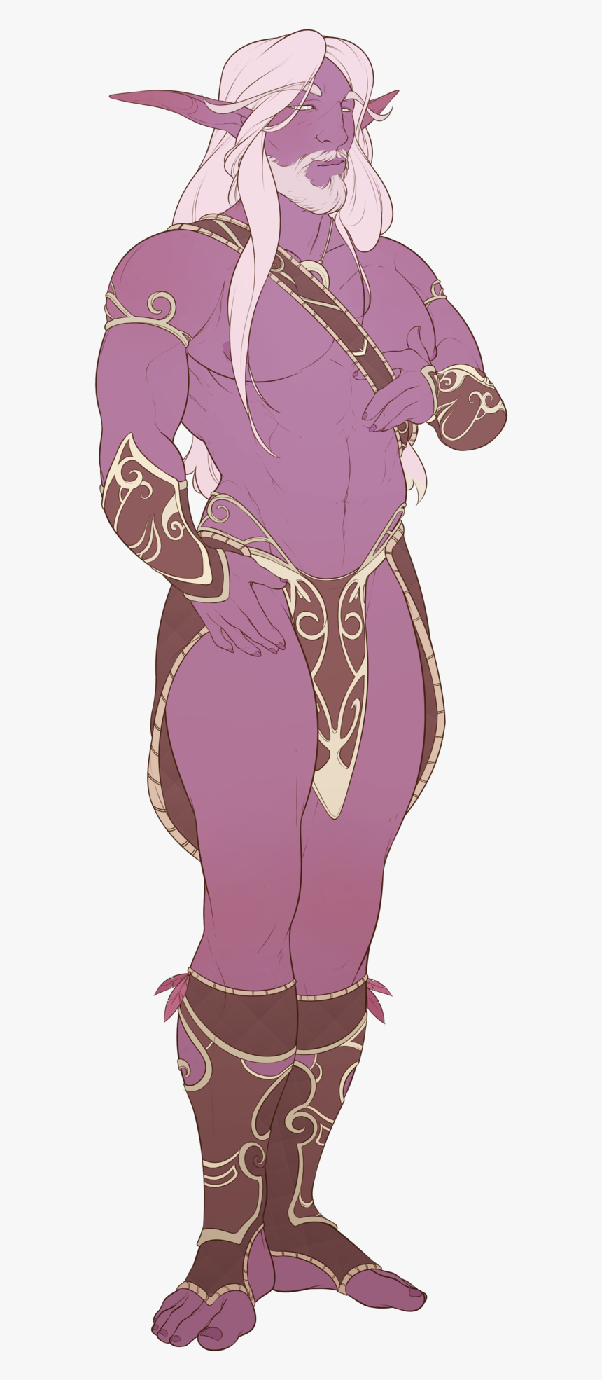 Night Elf Male Young, HD Png Download