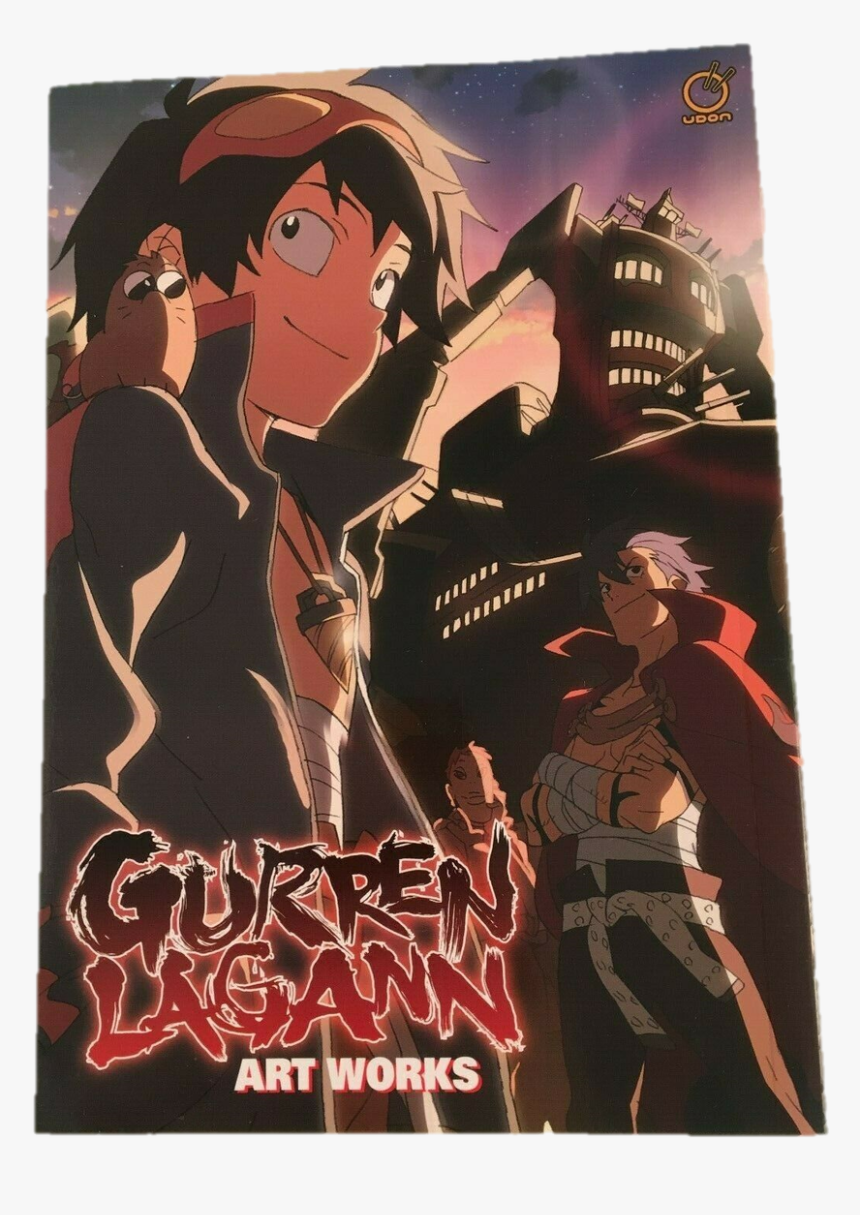 Gurren Lagann Art Works Manga Art Book Loot Anime Exclusive, HD Png Download