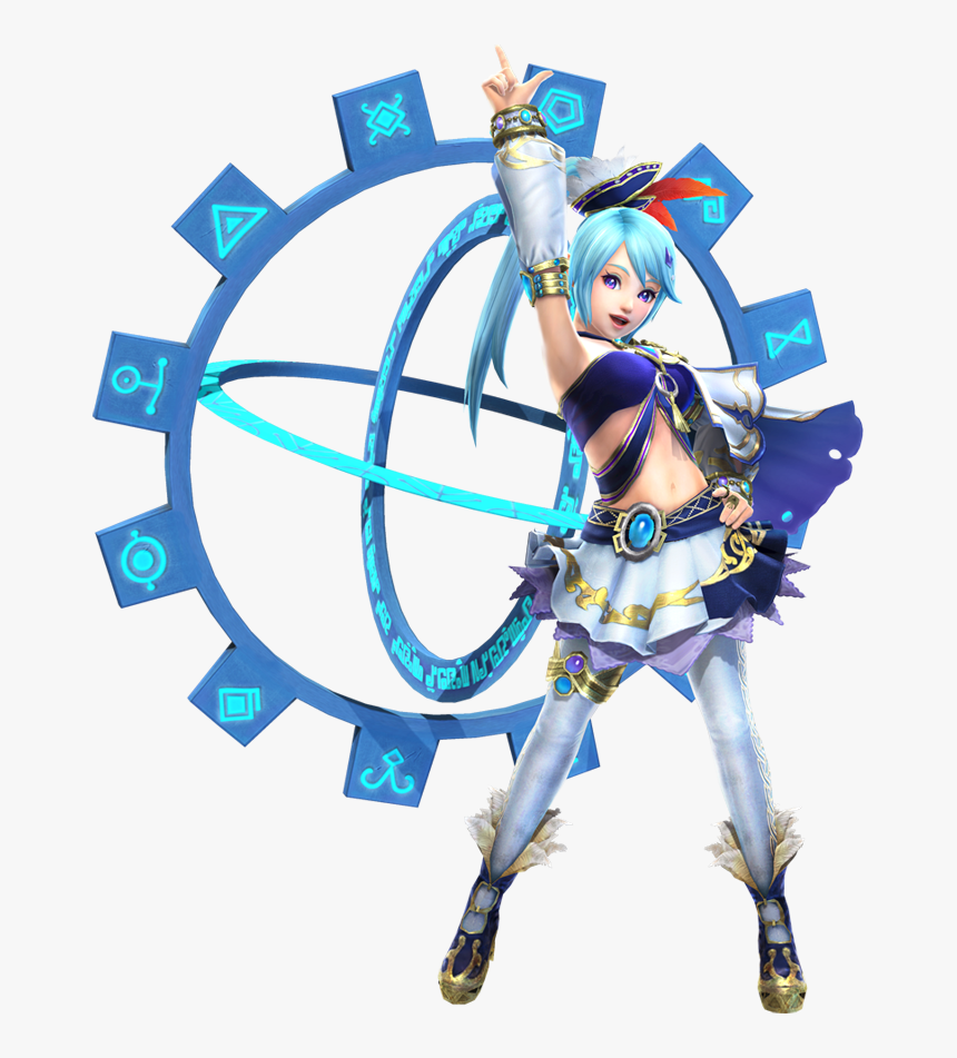 Hw Lana Gate Of Time Render - Lana Hyrule Warriors Back, HD Png Download