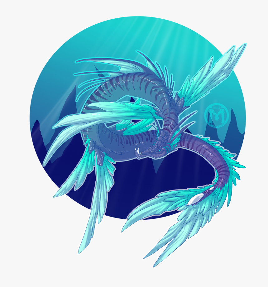Water Dragon - Illustration, HD Png Download