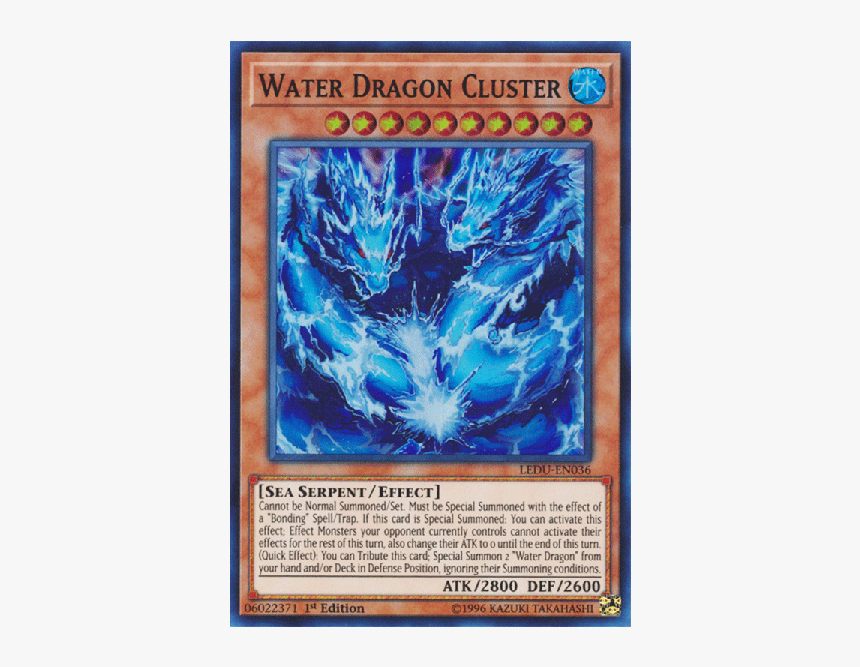 Yugioh Water Dragon Cluster, HD Png Download