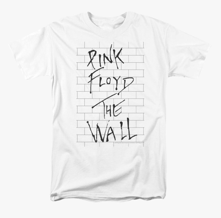 The Wall Pink Floyd T-shirt - Pink Floyd The Wall, HD Png Download