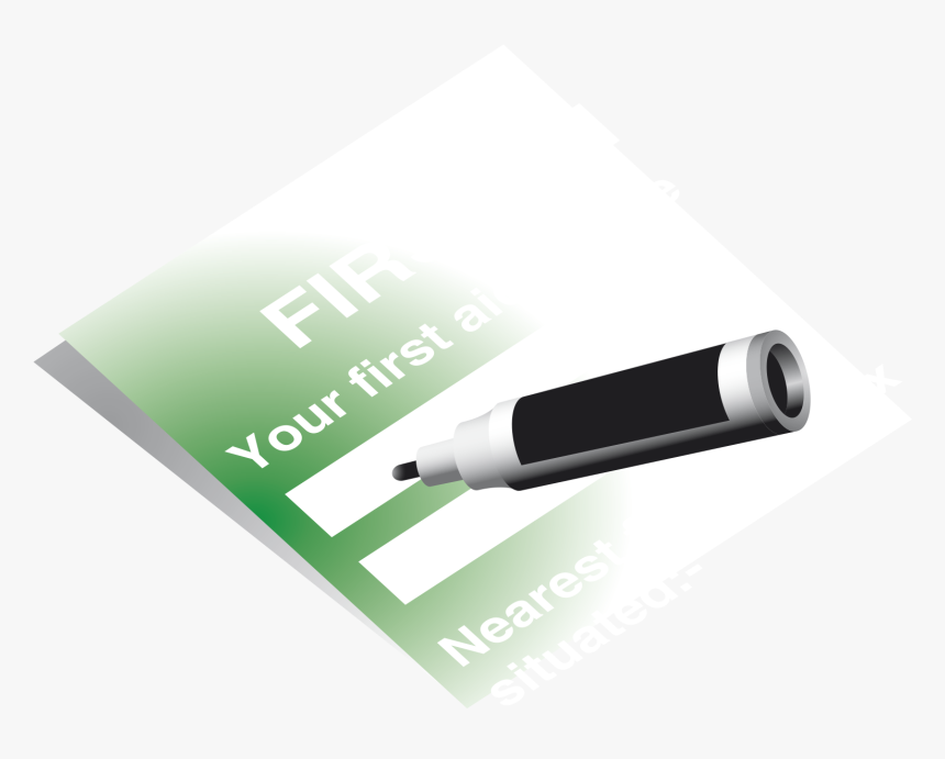 Black Marker Pen 
 Title Black Marker Pen - Gadget, HD Png Download