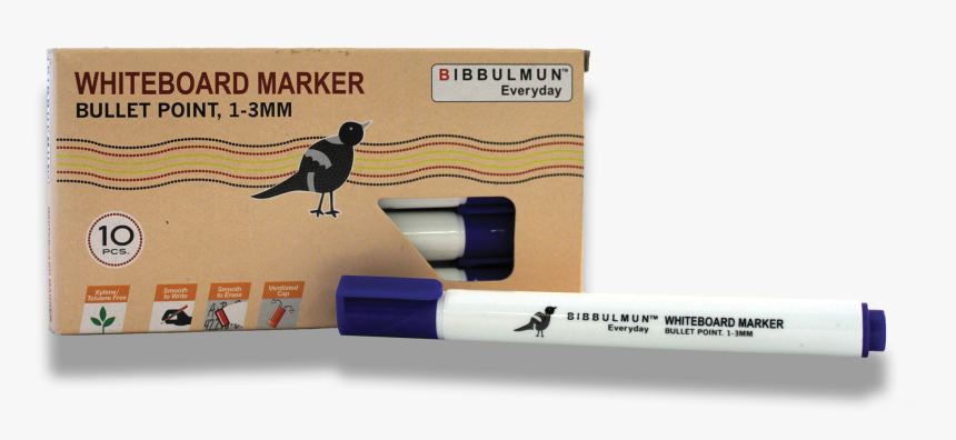 Whiteboard Marker Bullet Point Blue 12-pack - Parrot, HD Png Download