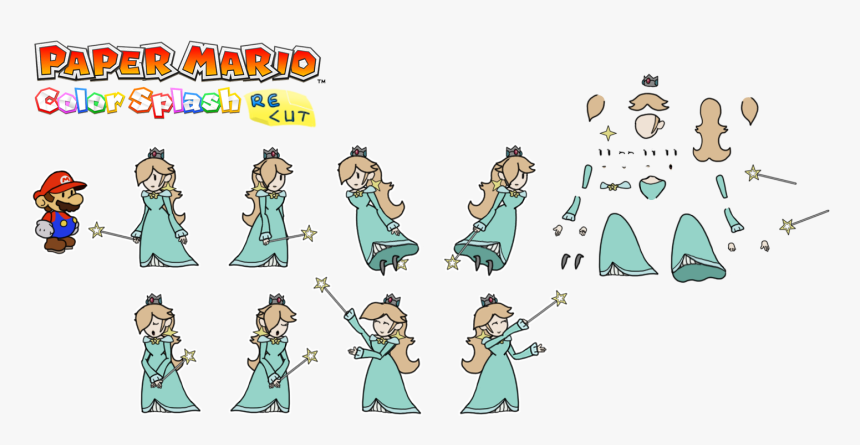 Prelude To The Recolored Paper Tale - Cartoon, HD Png Download