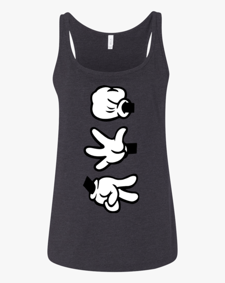 Transparent Cartoon Hands Png - Mickey Mouse Hands Rock Paper Scissors, Png Download