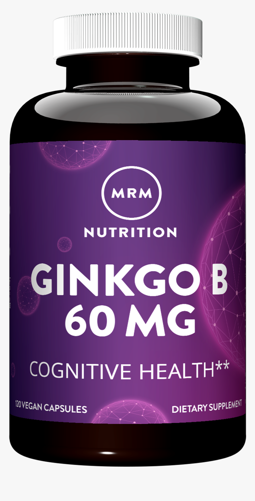 54002 Ginkgob60-120 1905v1 Front - Cs 4 Cordyceps, HD Png Download