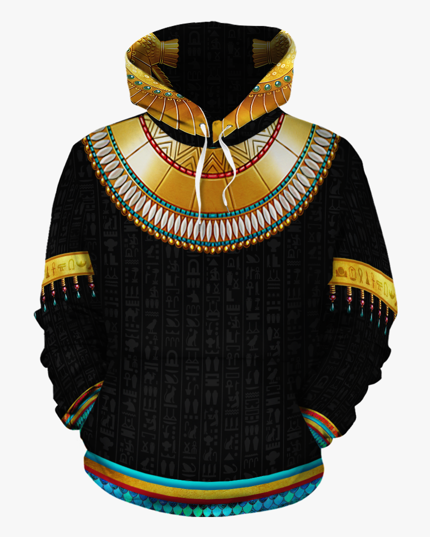 Queen Egyptian Cosplay All-over Hoodie 
 Class - Dab Hoodie, HD Png Download