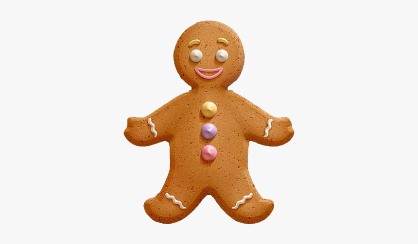 Gingerbread Man Transparent Png - Ginger Cookies Man Png, Png Download
