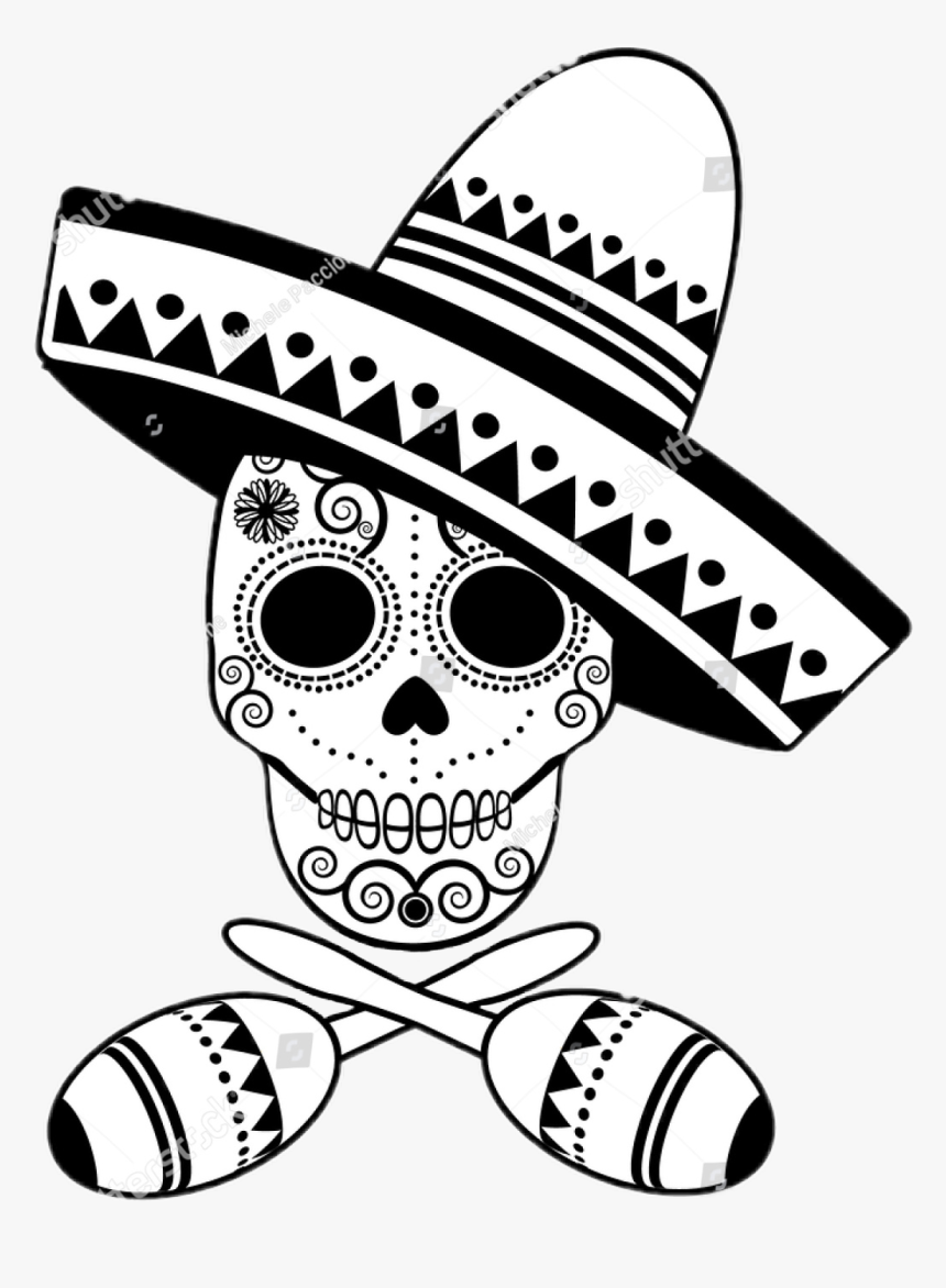 Transparent Mexican Maracas Png - Transparent Background Mexican Hat Png, Png Download