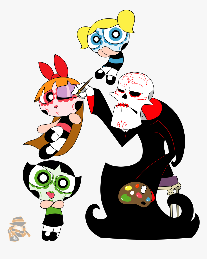 Sugar Skulls - Cartoon, HD Png Download