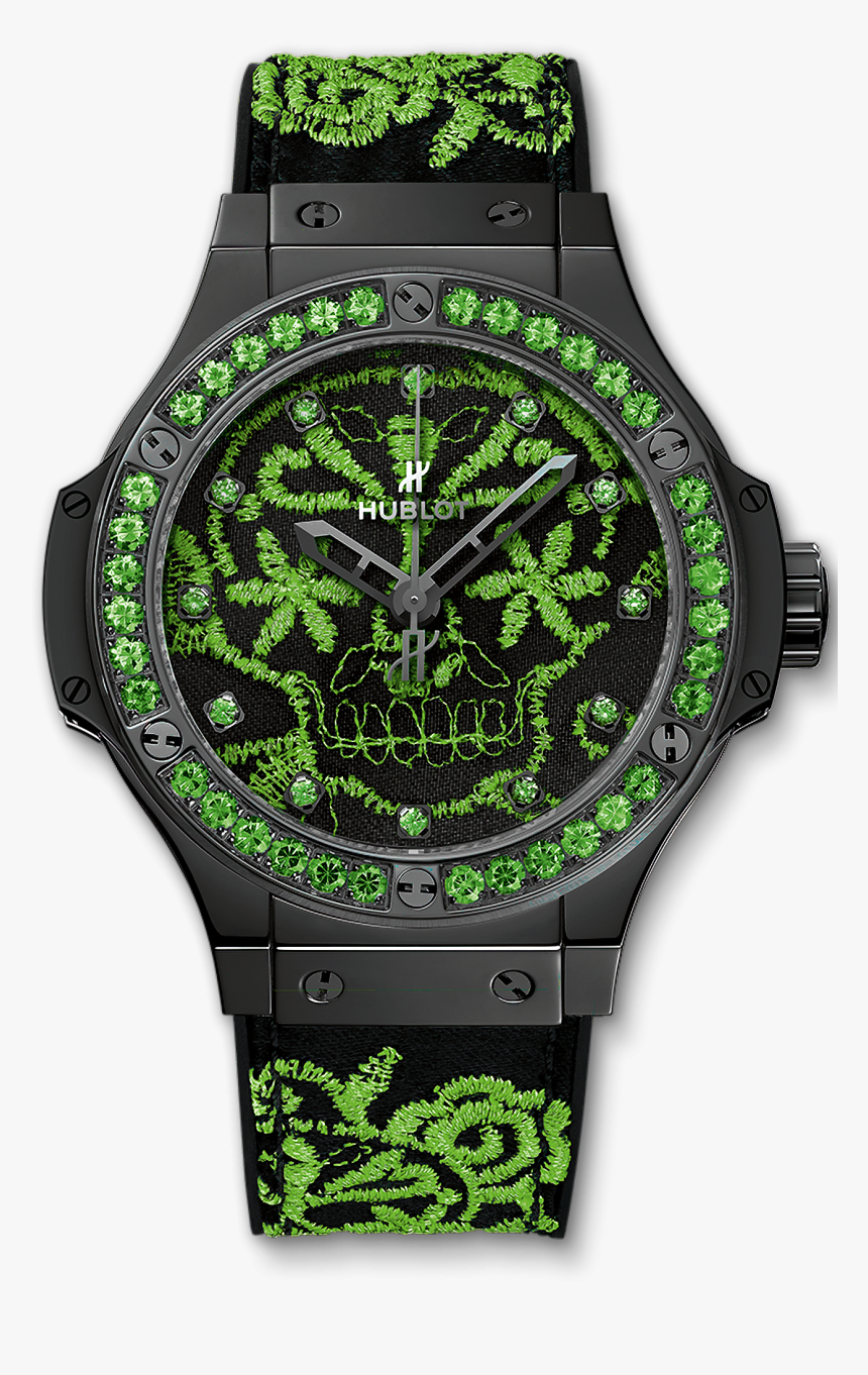 Hublot Broderie Sugar Skull, HD Png Download