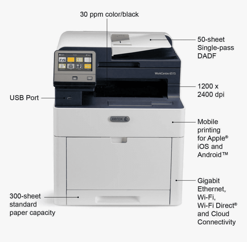 Xerox Workcentre 6515, HD Png Download