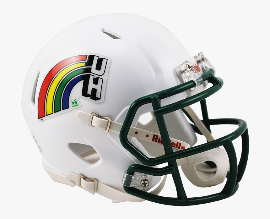 Hawaii Warriors Riddell Mini Speed Helmet - Seahawks Helmet, HD Png Download