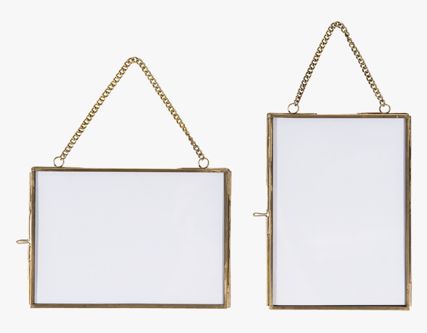 Brass Frames With Chain - Line Art, HD Png Download