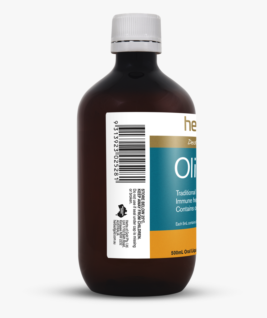Olive Leaf - Bottle, HD Png Download