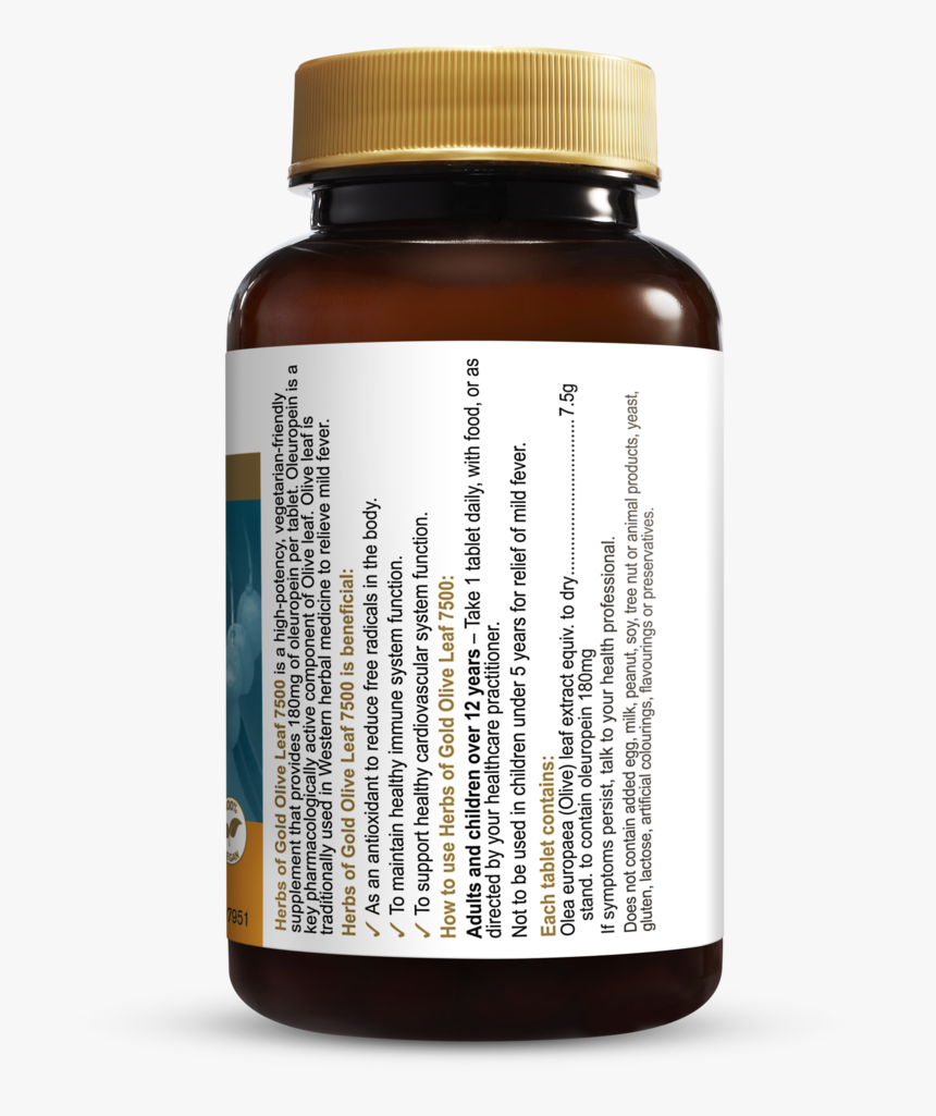 Olive Leaf - Vitamin, HD Png Download