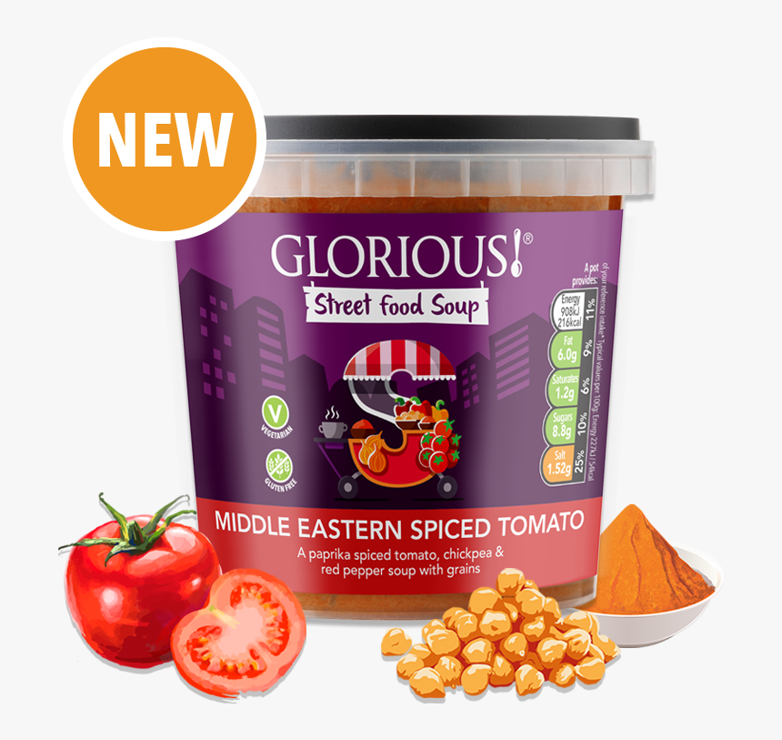 Transparent Tomato Soup Png - Glorious Street Food Soup Chicken Laksa, Png Download
