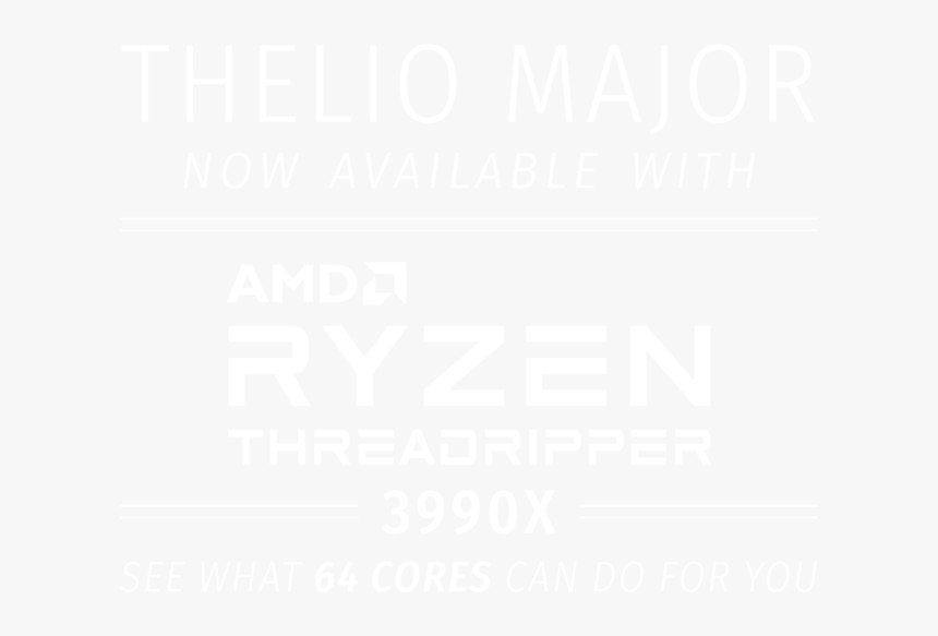 Thelio Major Now Available With Amd Ryzen Threadripper - Poster, HD Png Download