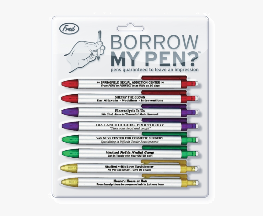 Borrow My Pen, HD Png Download