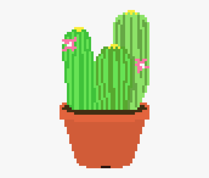 Pixel Cactus Png - Cactus Pixel Png, Transparent Png