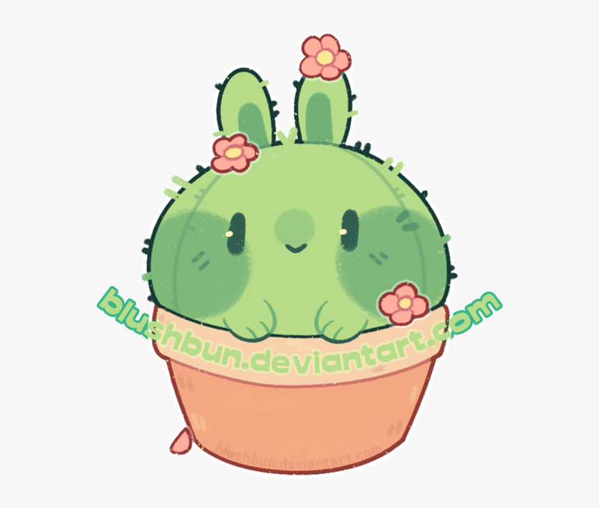 Cactus Png Pastel - Kawaii Cactus, Transparent Png