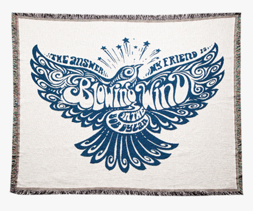 Bob Dylan Blowin In The Wind Tapestry, HD Png Download