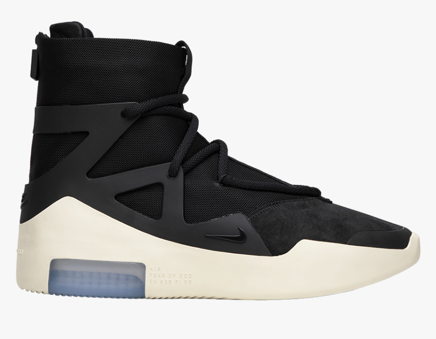 Air Fear Of God 1 Black, HD Png Download
