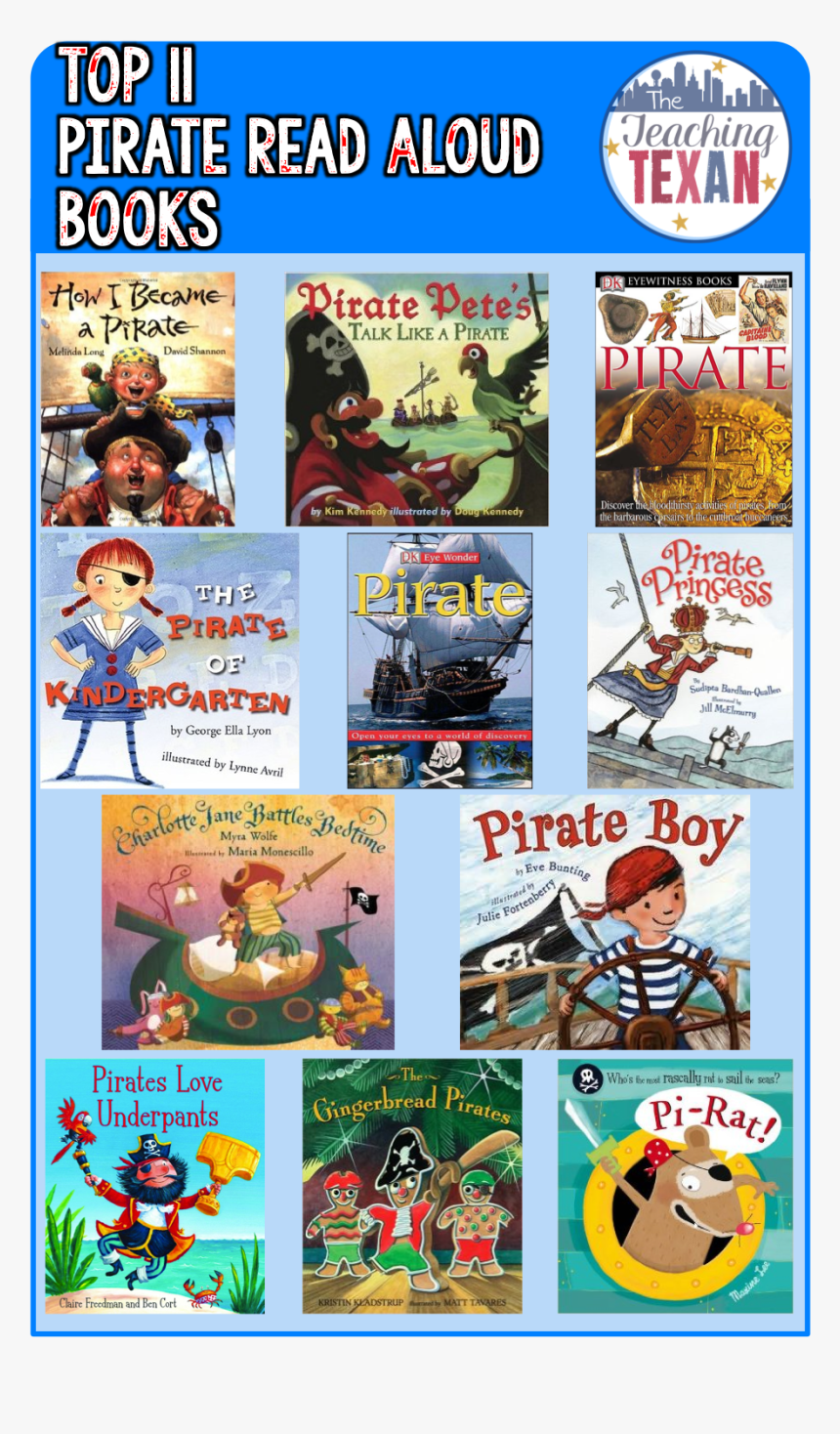 Throughout The Week We Read Several Fiction And Non-fiction - Pirate Read Aloud, HD Png Download