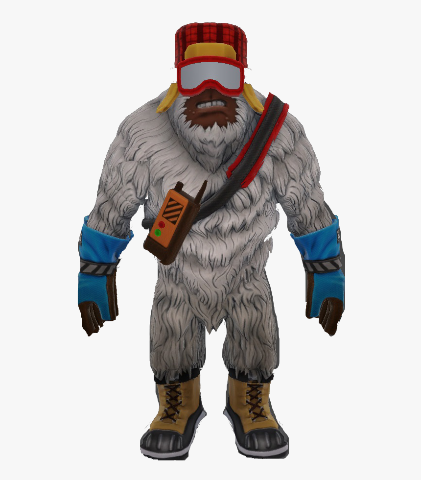 Yuryptr-pose - Block N Load Yeti, HD Png Download