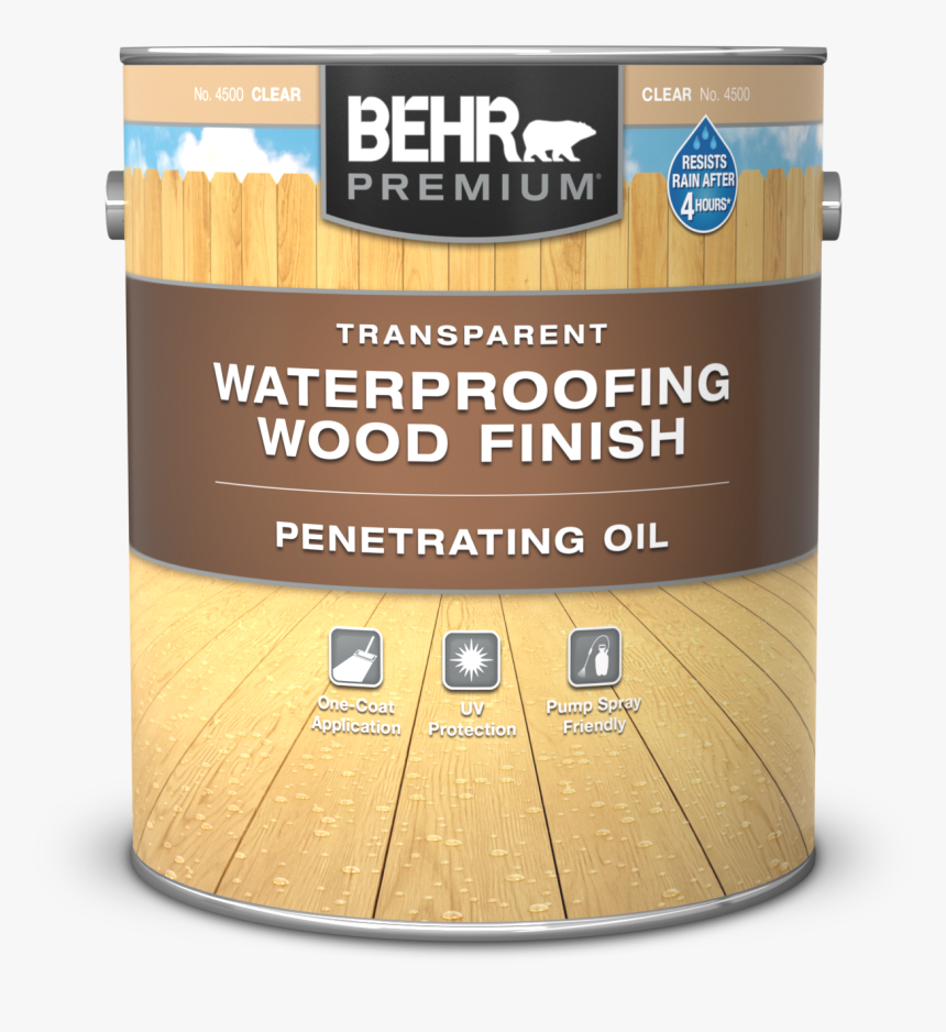Behr Waterproofing Stain And Sealer, HD Png Download