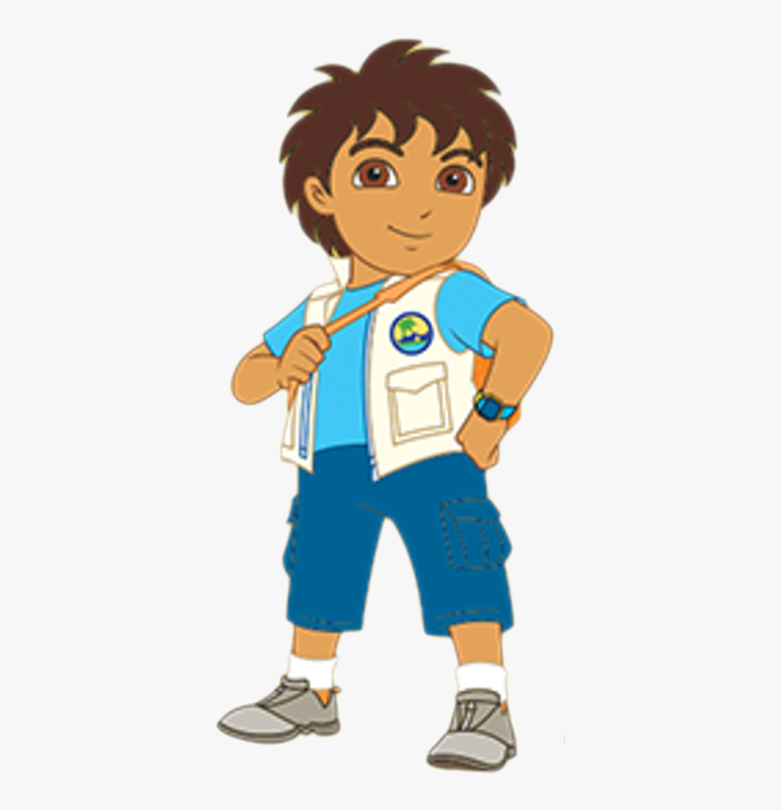 Go Clip Png - Diego Dora The Explorer, Transparent Png
