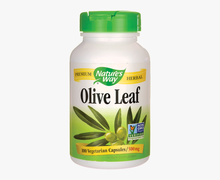 Nature 039 S Way Olive Leaf 500 Mg 100 Veg Caps - Suma Root, HD Png Download