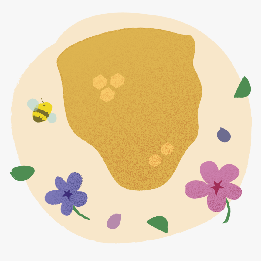 Bee Sanctuary Graphic - Illustration, HD Png Download