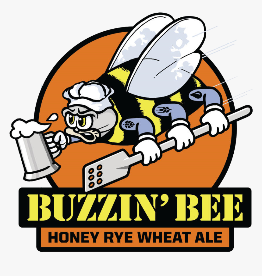Buzzin’ Bee Honey Rye Wheat Ale - Finse, HD Png Download