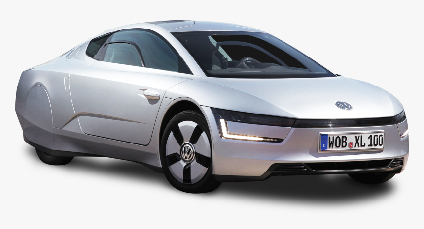 Silver Car Clipart Svg Royalty Free Library Silver - Volkswagen Xl1 Png, Transparent Png