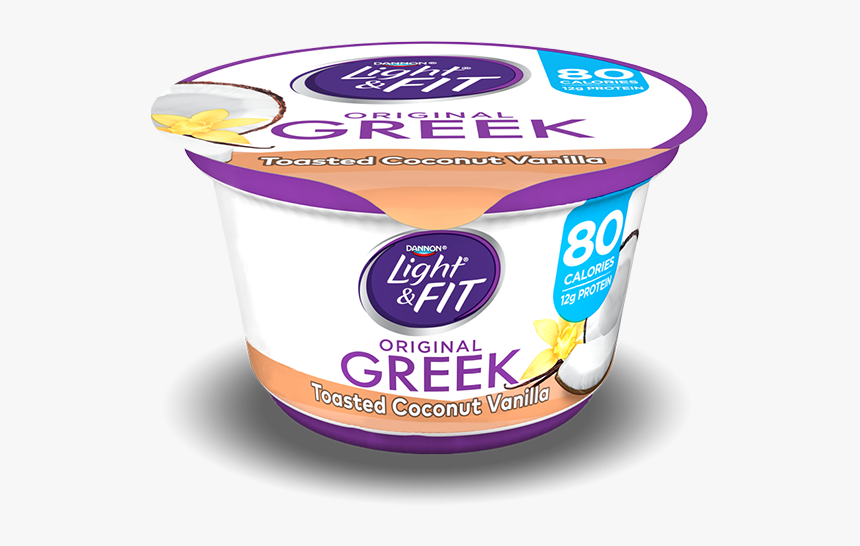 Dannon Greek Yogurt, HD Png Download