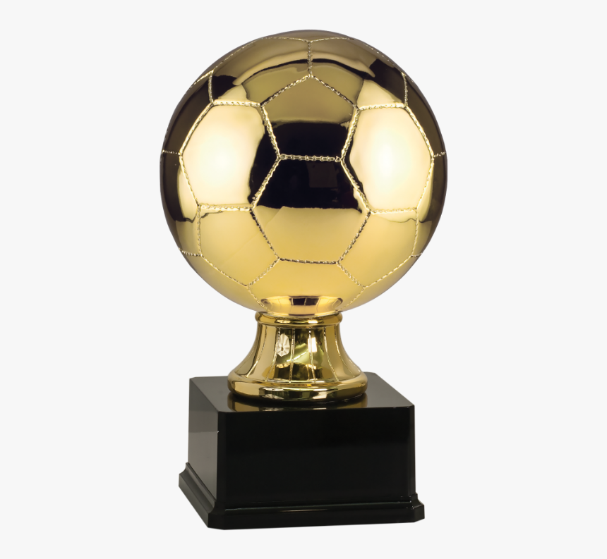 Large Soccer Ball Sport Resin - Gold Soccer Trophy, HD Png Download