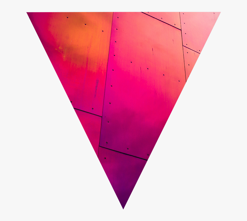 Pink Image Triangle - Graphic Design, HD Png Download