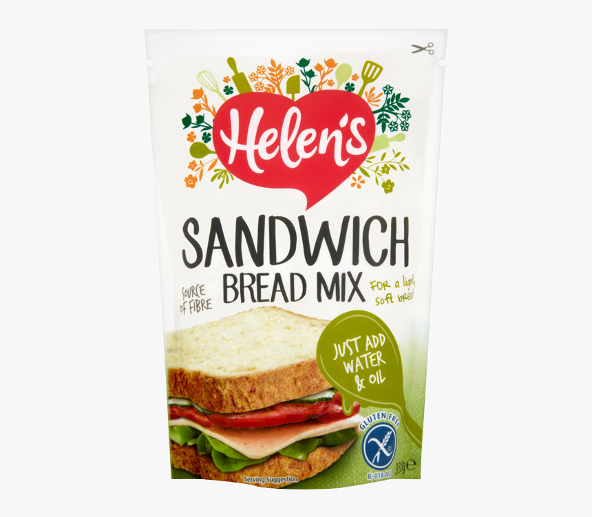 Helen S White Bread Mix - Gluten Free Bread Mix, HD Png Download