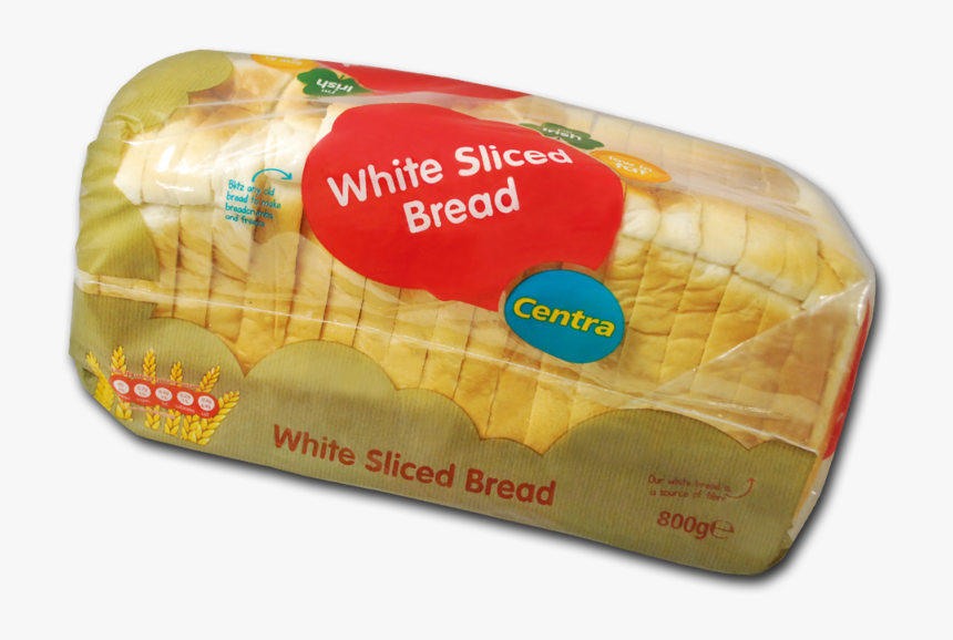 Centra White Sliced Bread - Bun, HD Png Download