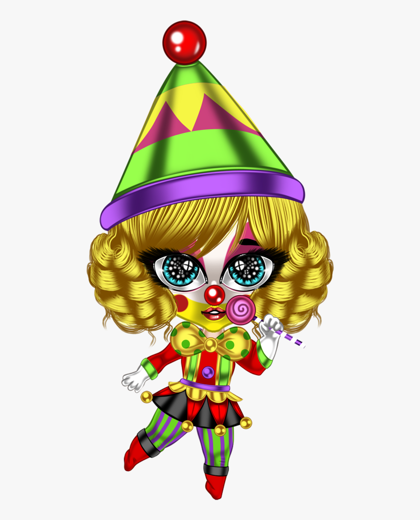 Little Clown Doll Clipart , Png Download - Cartoon, Transparent Png
