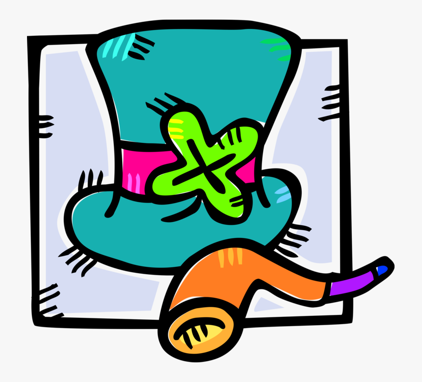 Vector Illustration Of St Patrick S Day Irish Leprechaun, HD Png Download