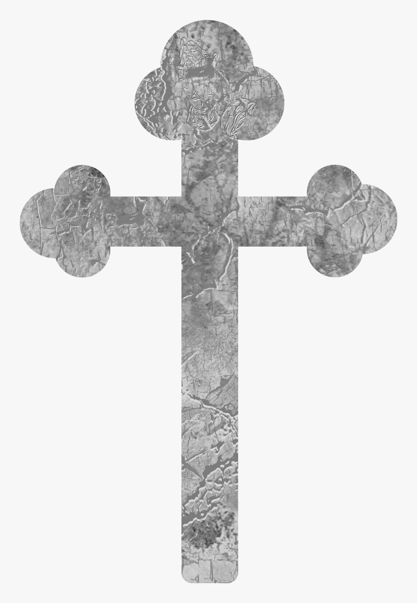 Flower Cross - Cross, HD Png Download